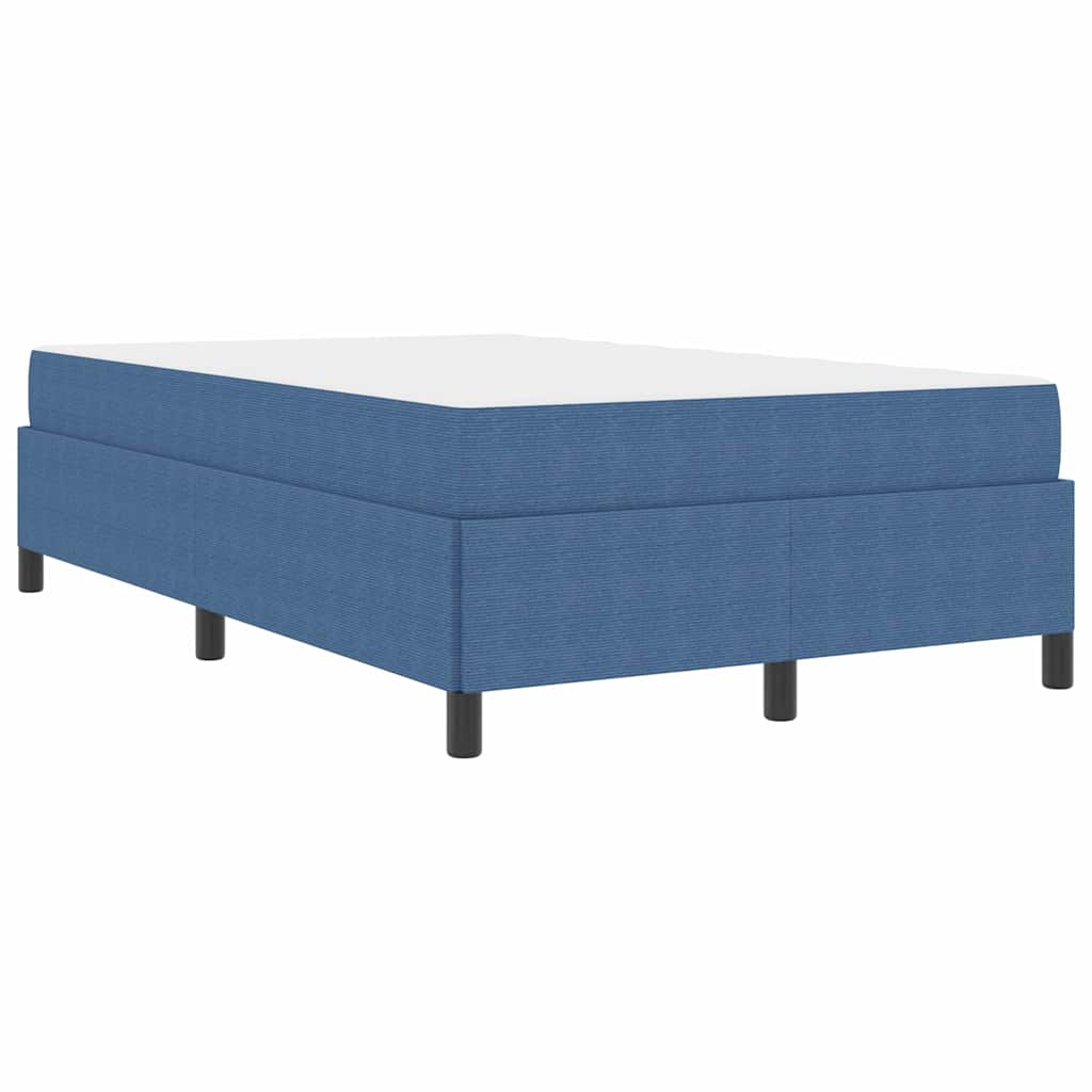 Bettgestell Blau 120 x 200 cm Cordstoff