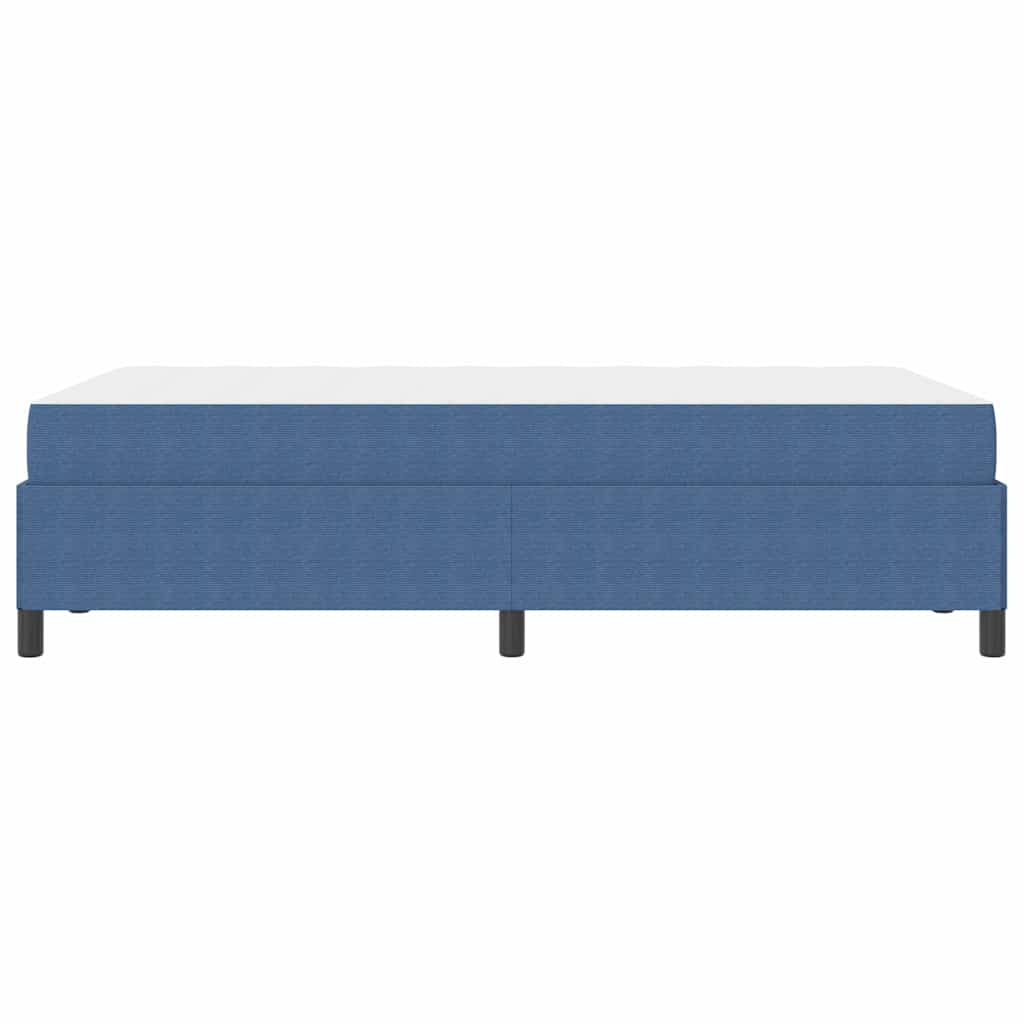 Bettgestell Blau 120 x 200 cm Cordstoff