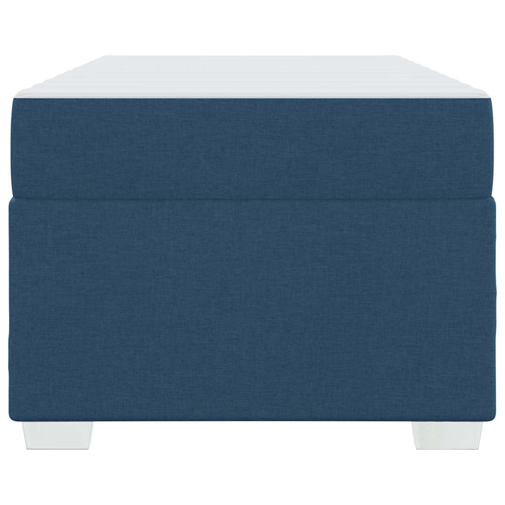 Bettgestell Blau 100 x 200 cm Stoff