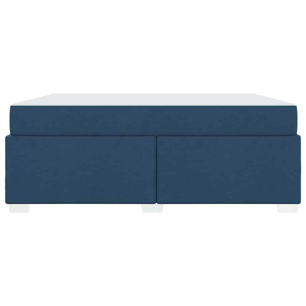 Bettgestell Blau 180 x 200 cm Stoff