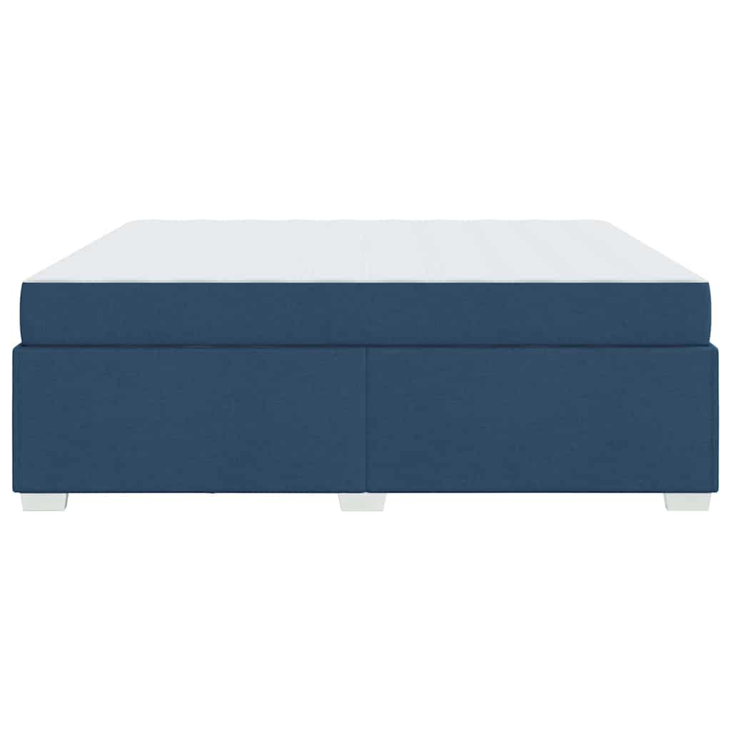 Bettgestell Blau 180 x 200 cm Stoff