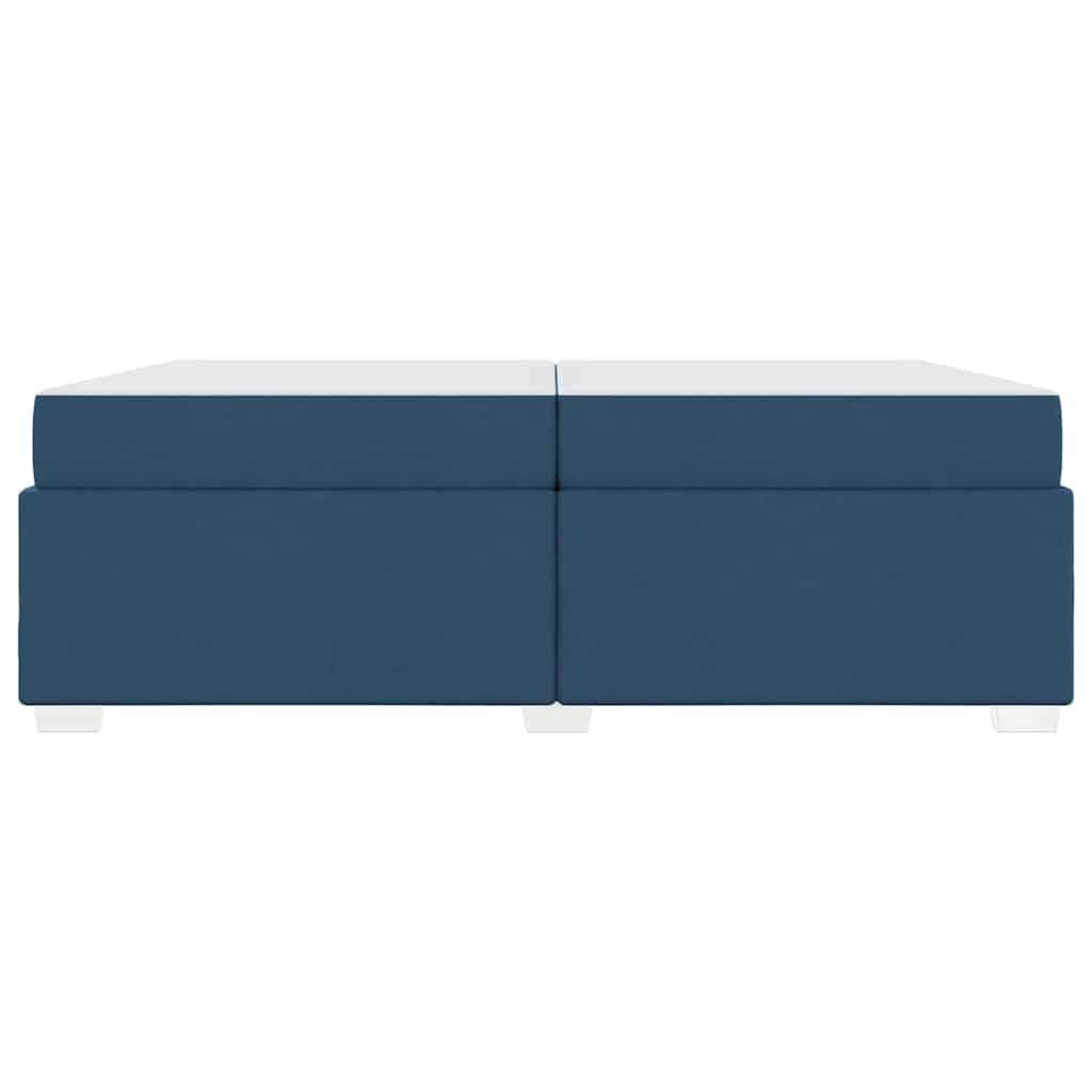 Bettgestell Blau 200 x 200 cm Stoff
