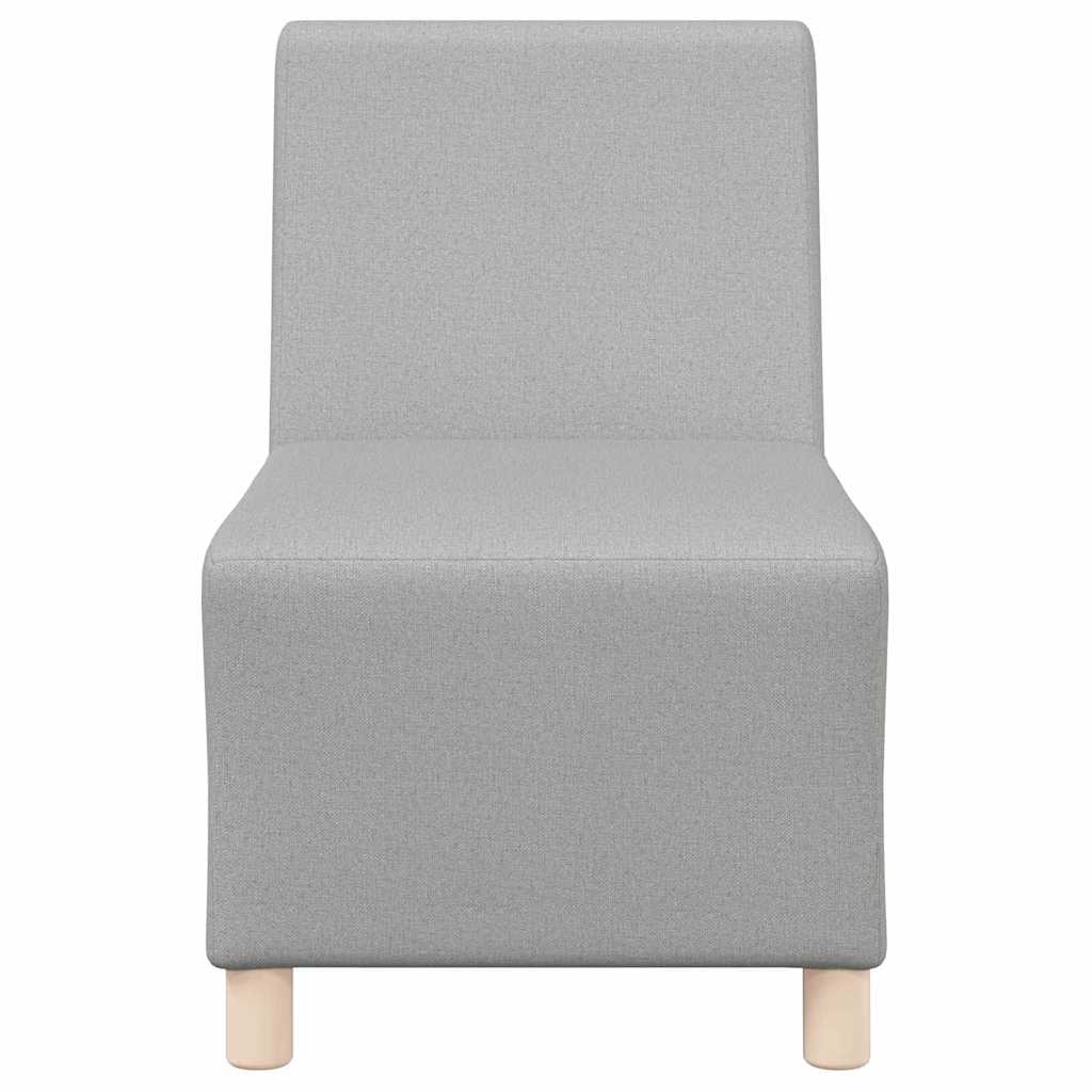 Modulares Armfreies Sofa 3 pcs Wolken-Grau 55 x 74 x 82 cm