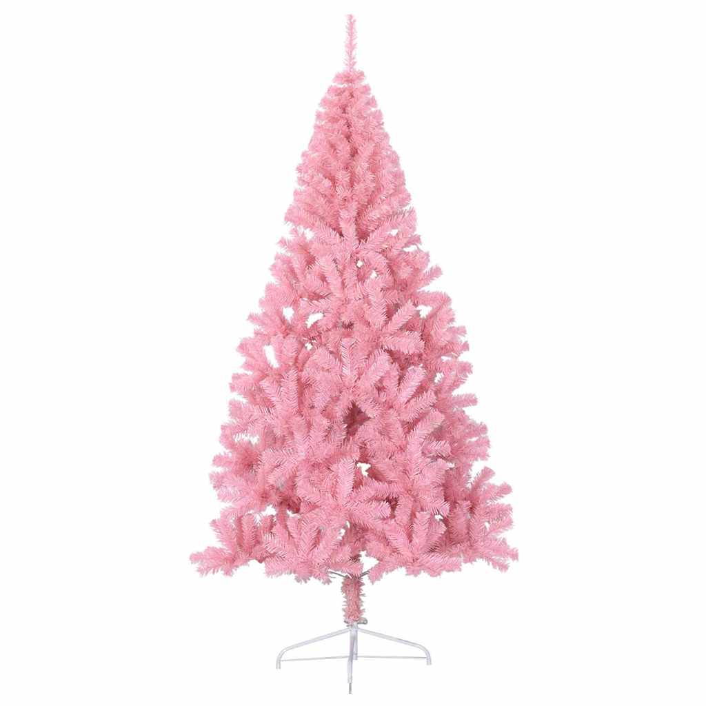 Weihnachtsbaum mit dekorativen Saitenlichtern Rosa 240 cm