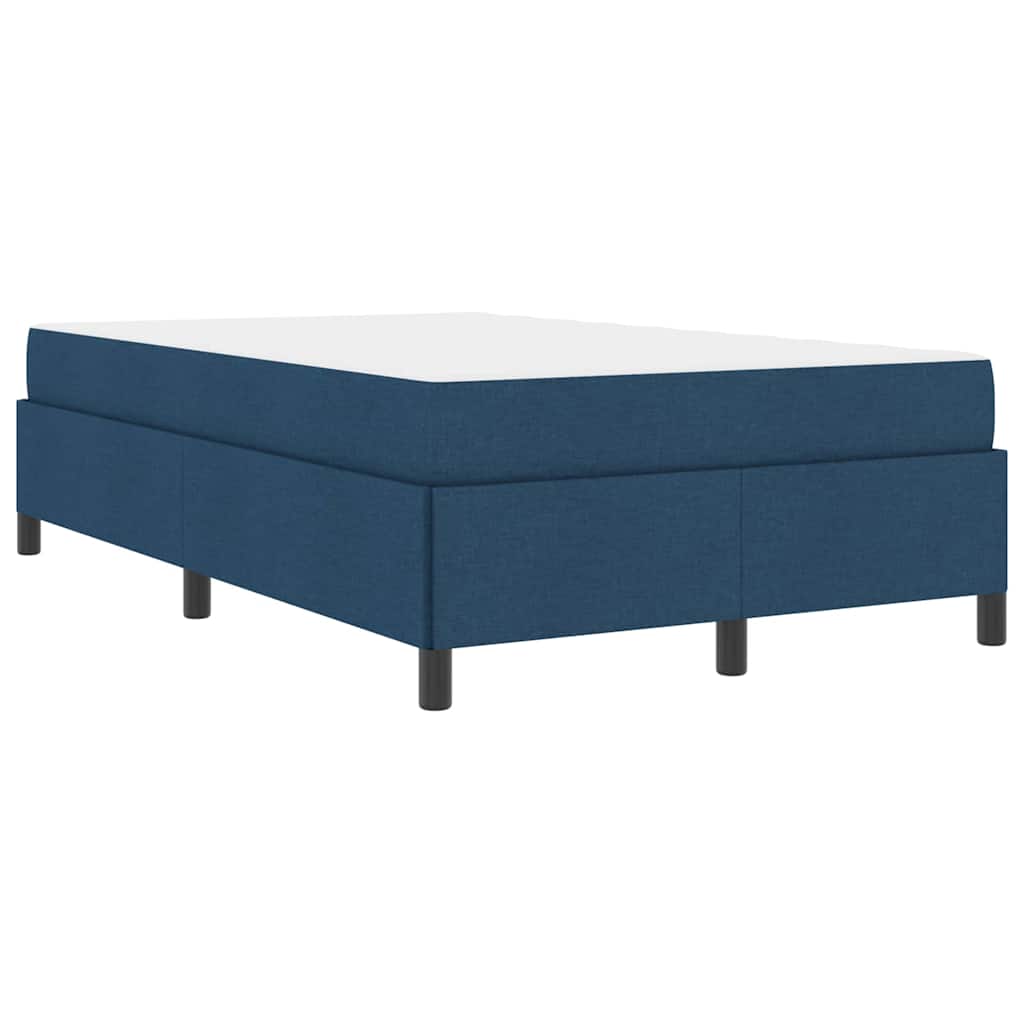 Boxspringbett Blau und Schwarz 120 x 200 cm