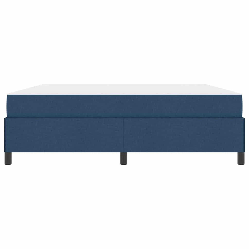 Boxspringbett Blau und Schwarz 180 x 200 cm