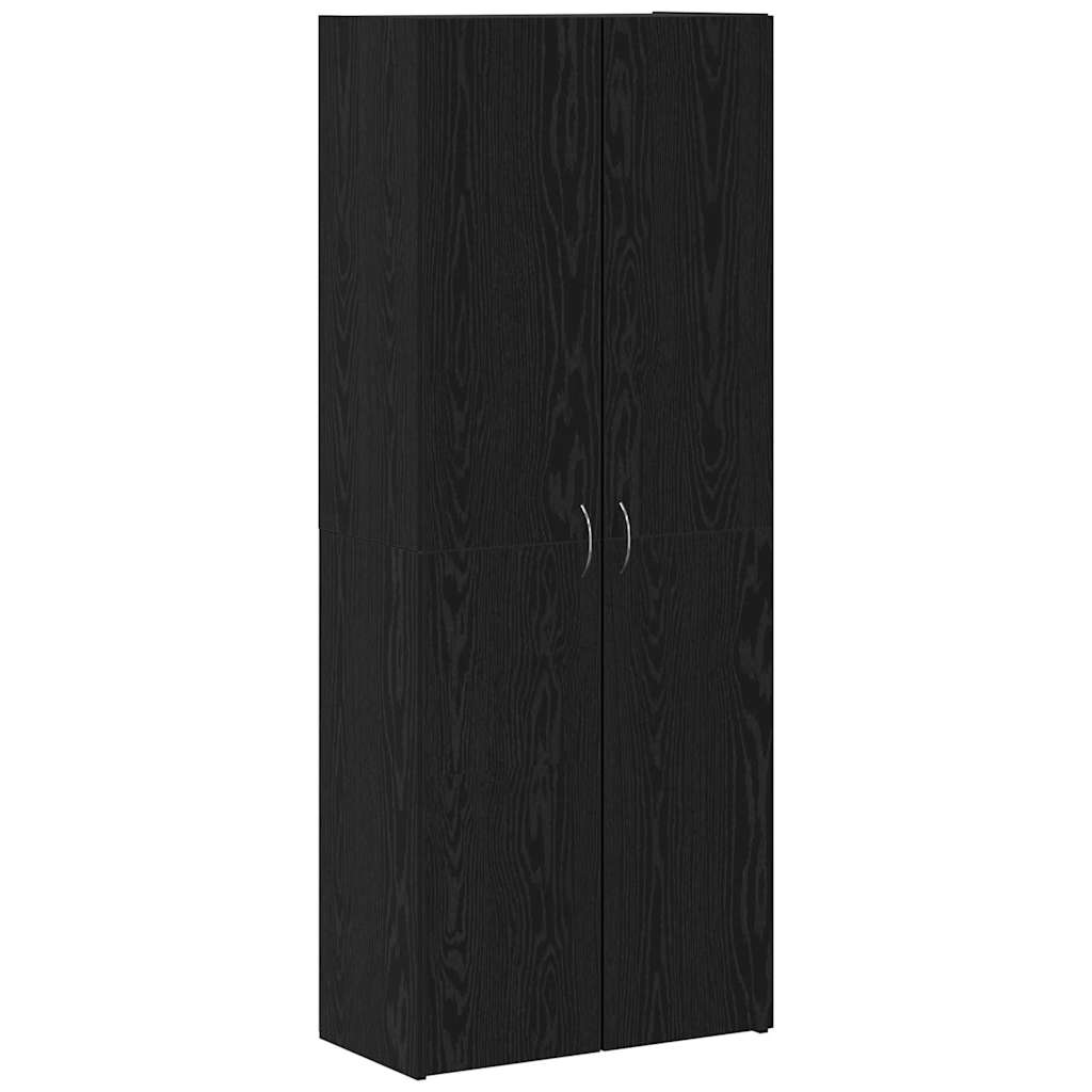 Ensemble de déchiqueteurs de papier avec 2 matériaux en bois de chêne noir