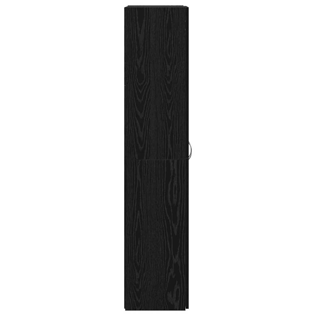 Ensemble de déchiqueteurs de papier avec 2 matériaux en bois de chêne noir