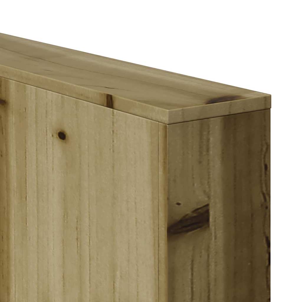 Gartensofa Grün 134 x 60 x 62 cm Imprägniertes Kiefernholz