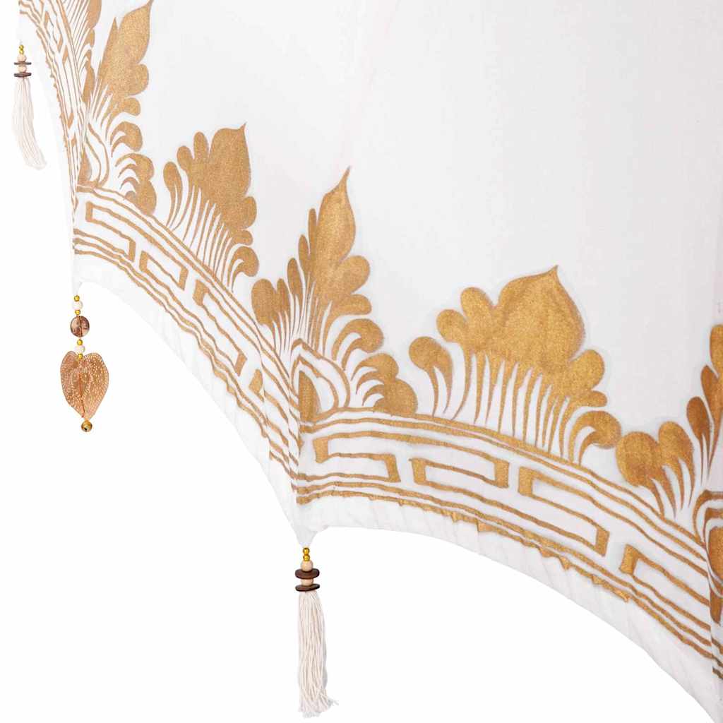 Balinesischer Sonnenschirm 260 2 pcs Creme 210-220 cm