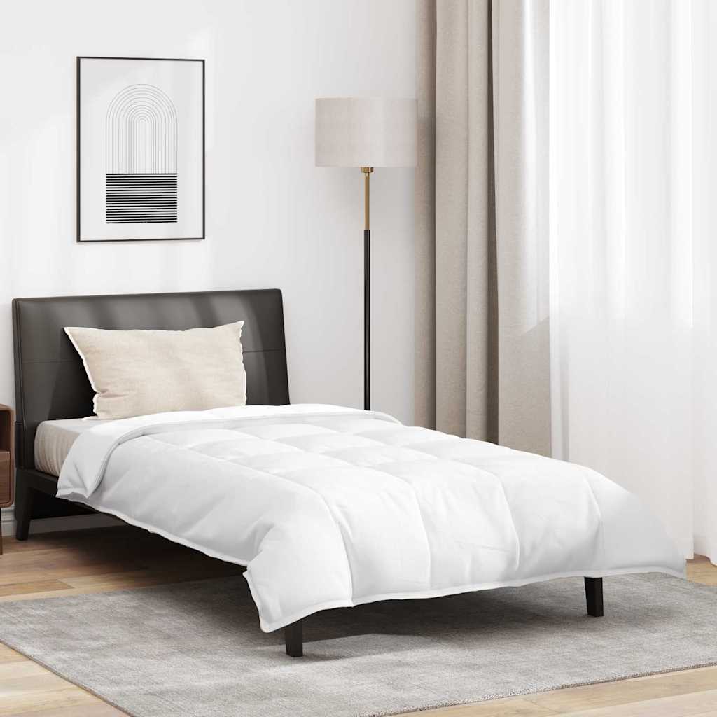 Bettdecke mit Kissen mit Kissen 2 pcs Weiß Daunen