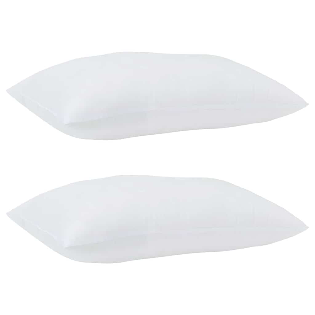 Bettdecke mit Kissen mit Kissen 2 pcs Weiß Daunen