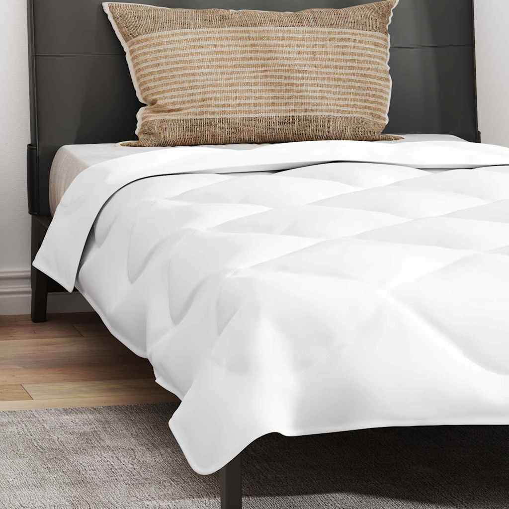 Sommerdecke mit Kissen 2 pcs Weiß Mikrofaser