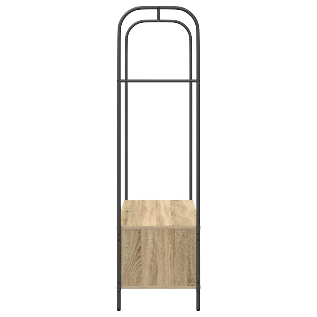 Kleiderständer Braun 100 x 44 x 160 cm Holzwerkstoff
