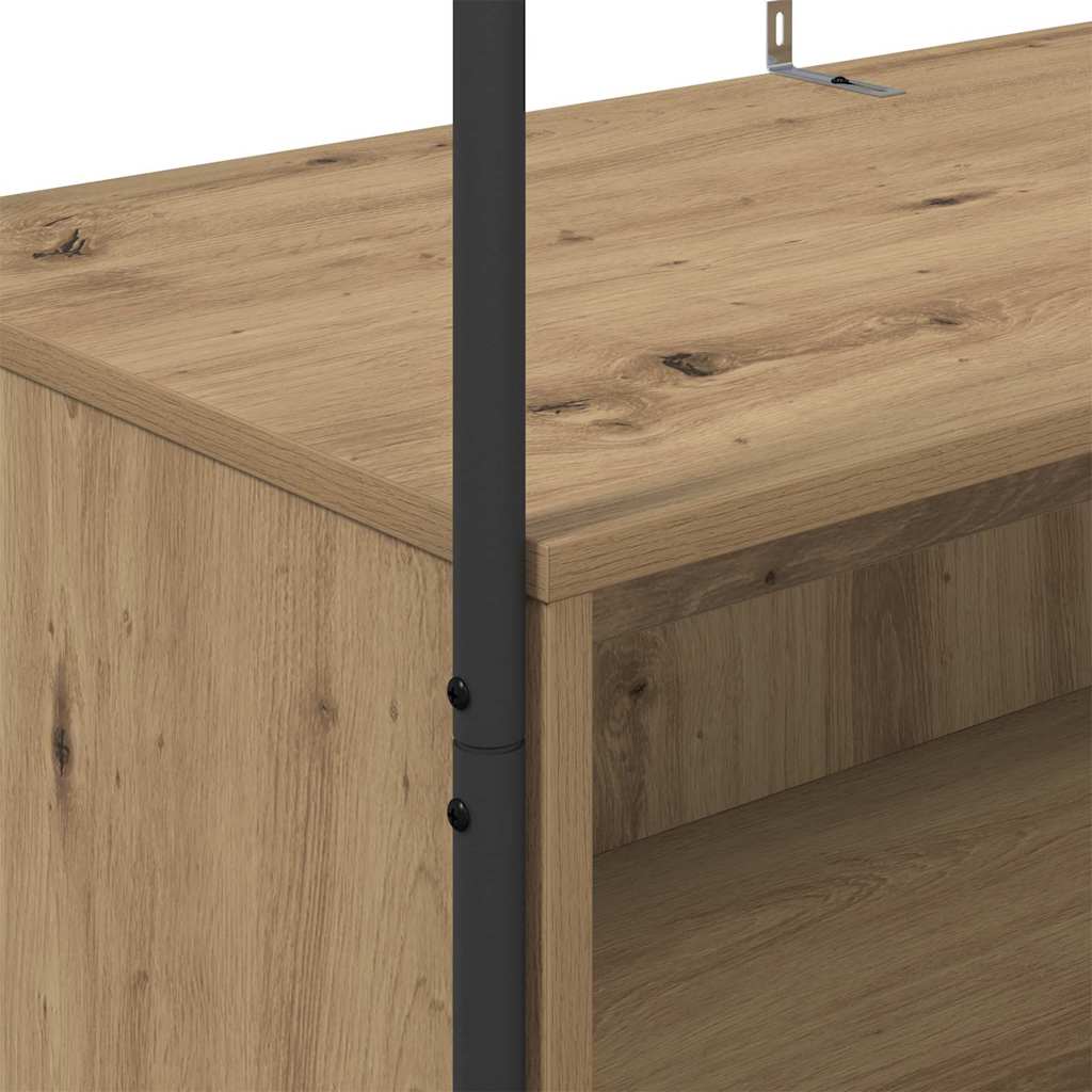 Kleiderständer Braun 100 x 44 x 160 cm Holzwerkstoff