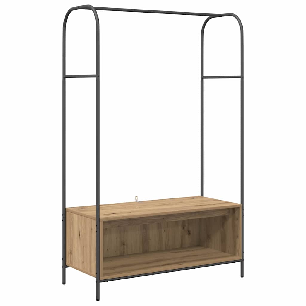 Kleiderständer Braun 100 x 44 x 160 cm Holzwerkstoff