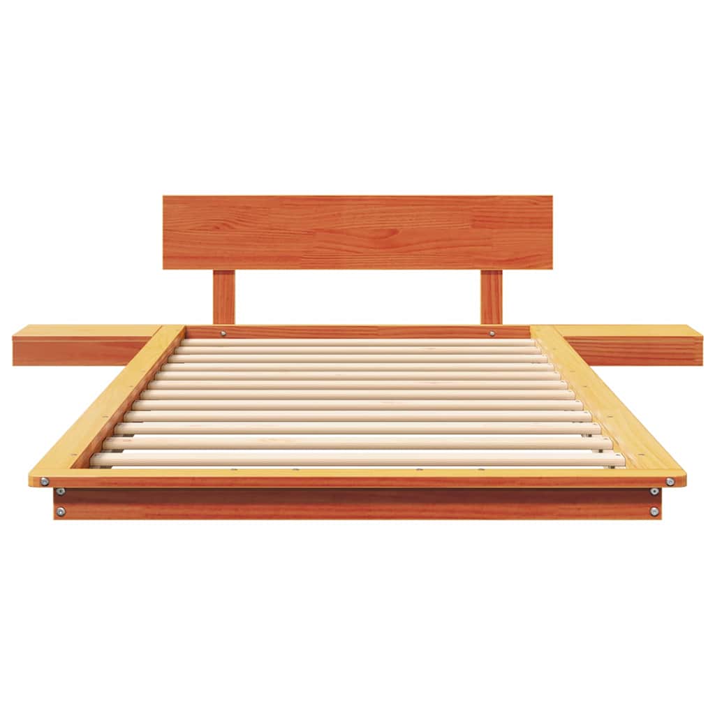 Bettgestell Braun 80 x 200 cm Holz