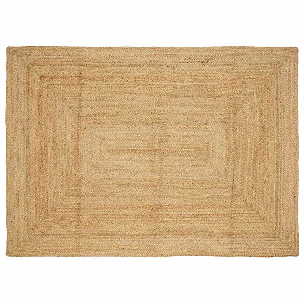 Teppich Beige 200 x 290 cm Jute