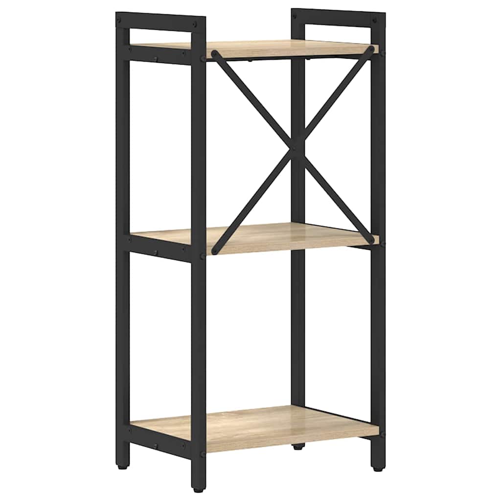 Bücherregal Sonoma-Eiche 40 x 30 x 83 cm Holzwerkstoff