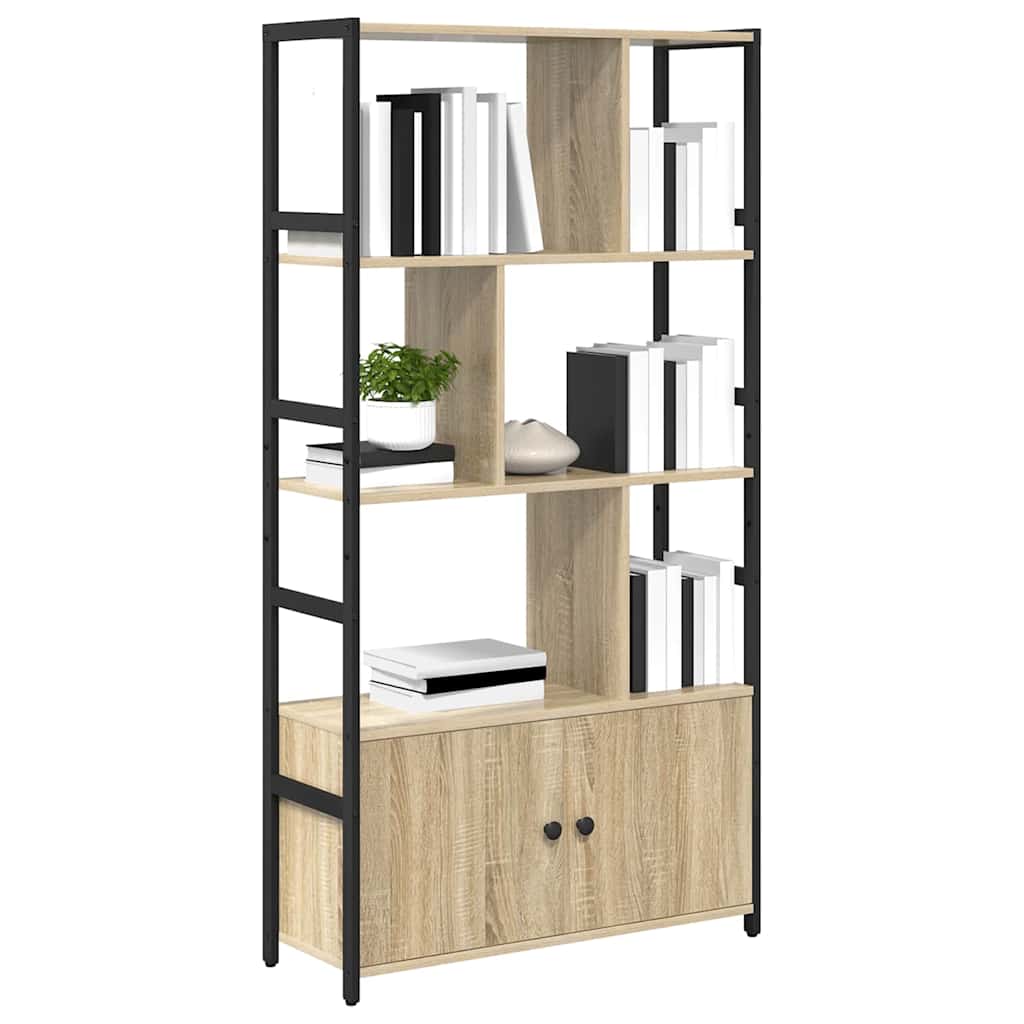 Regal Sonoma-Eiche 80 x 30 x 155,5 cm Holzwerkstoff