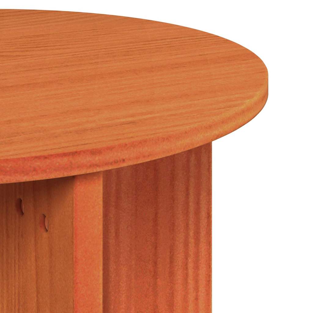 Couchtisch 2 pcs Wachsbraun 41,5 x 41,5 x 41 cm
