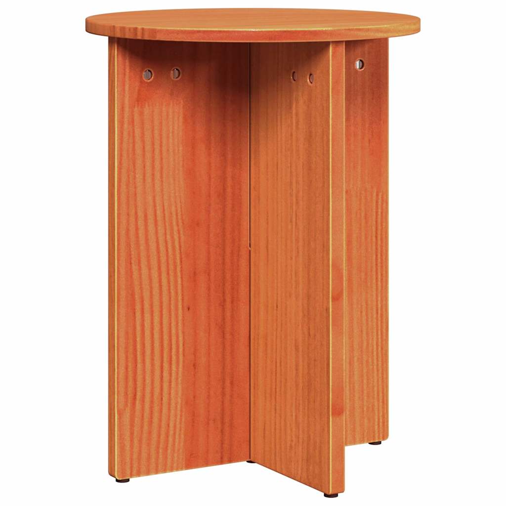 Couchtisch 2 pcs Wachsbraun 41,5 x 41,5 x 41 cm