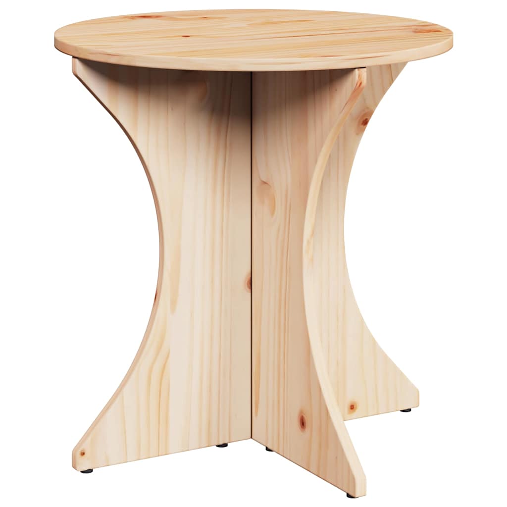 Couchtisch 2 pcs Natur 46 x 46 x 47 cm Massivholz Kiefer