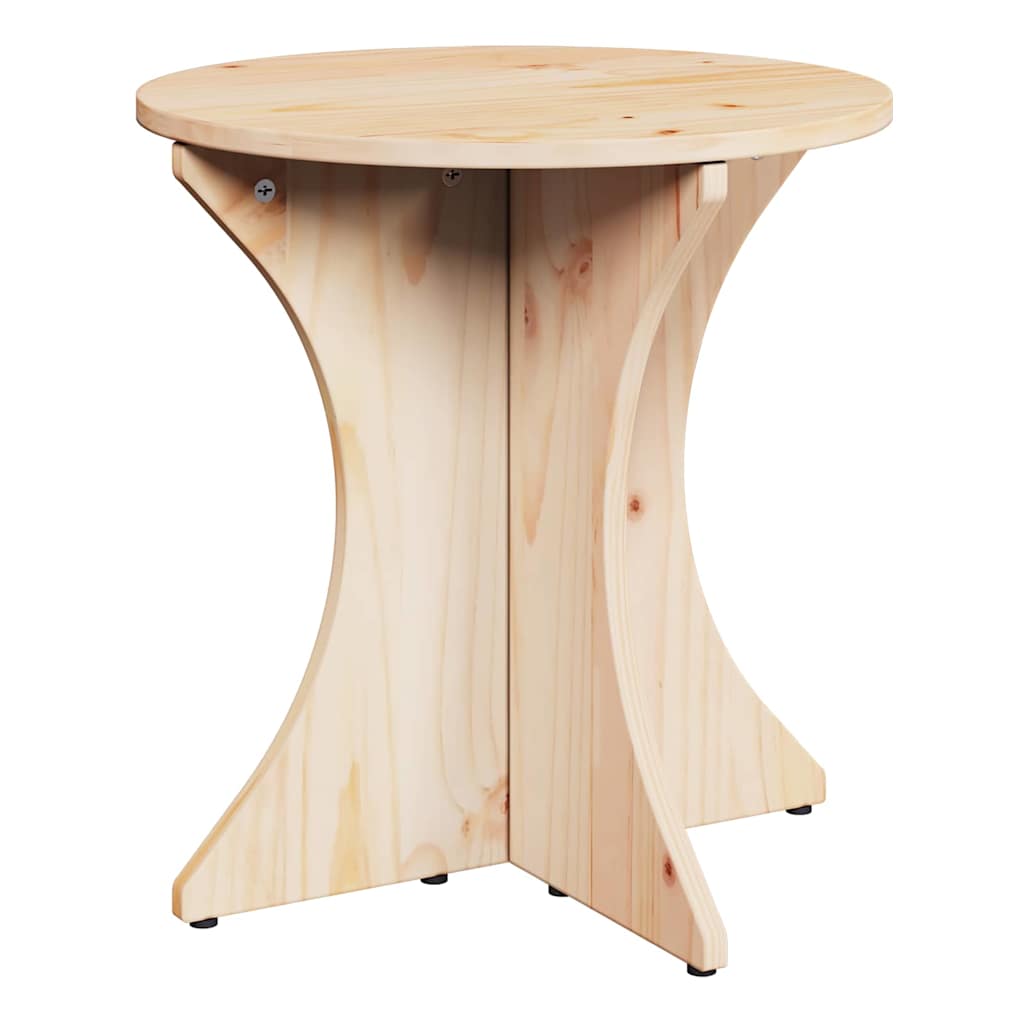Couchtisch 2 pcs Natur 46 x 46 x 47 cm Massivholz Kiefer