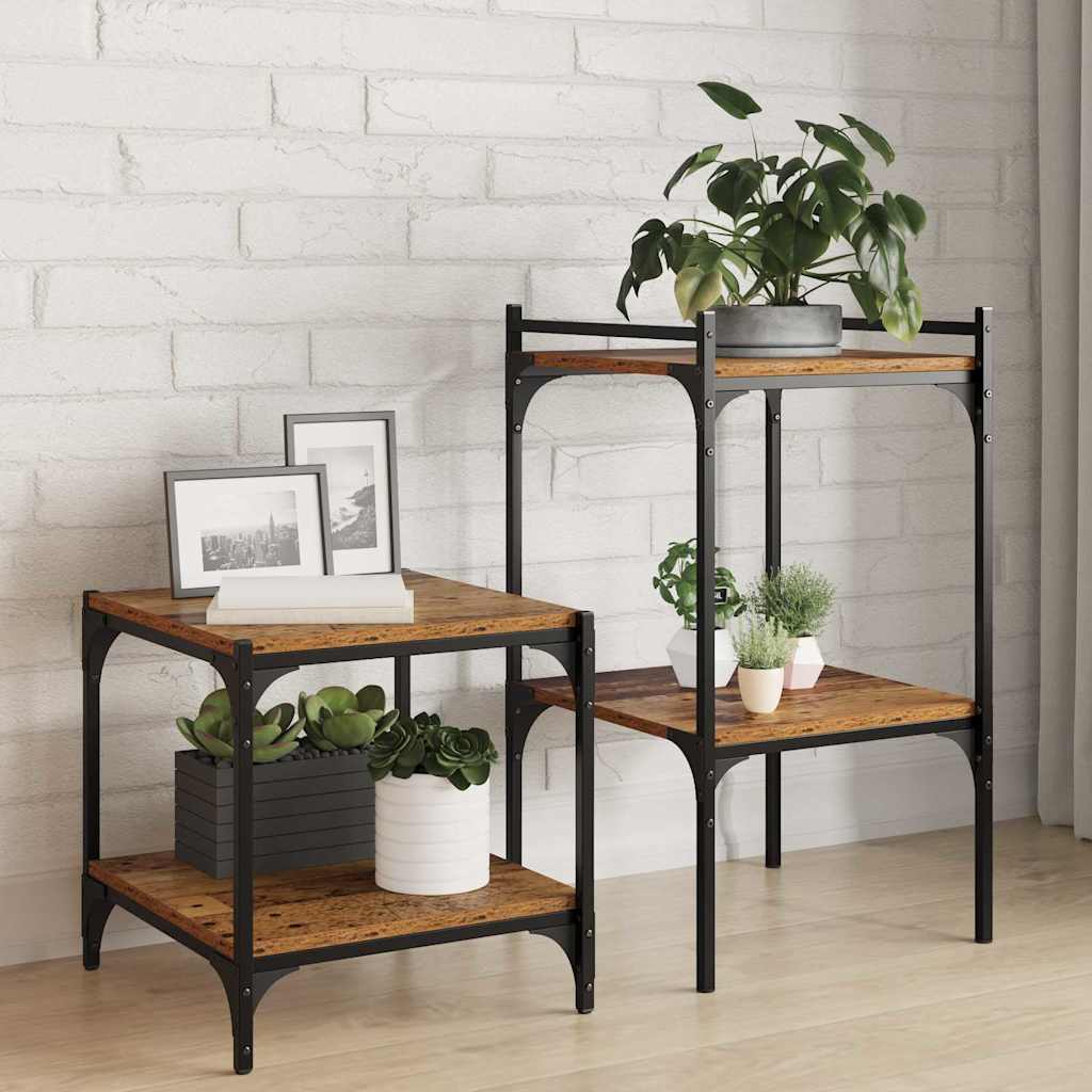 Regalbrett 4 pcs Braun 40 x 40 x 1,5 cm Holzwerkstoff