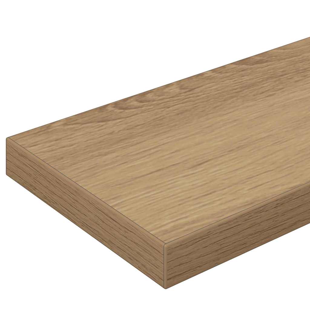 Regalbrett 4 pcs Braun 100 x 10 x 1,5 cm Holzwerkstoff