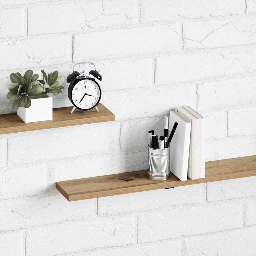 Regalbrett 4 pcs Braun 100 x 10 x 1,5 cm Holzwerkstoff