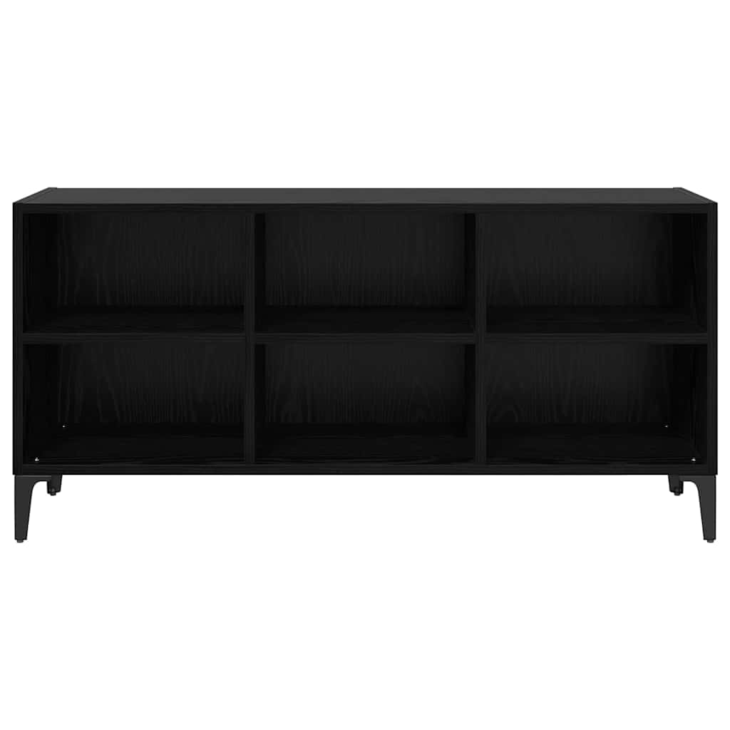 Meuble TV en chêne noir, aggloméré de chêne noir standard