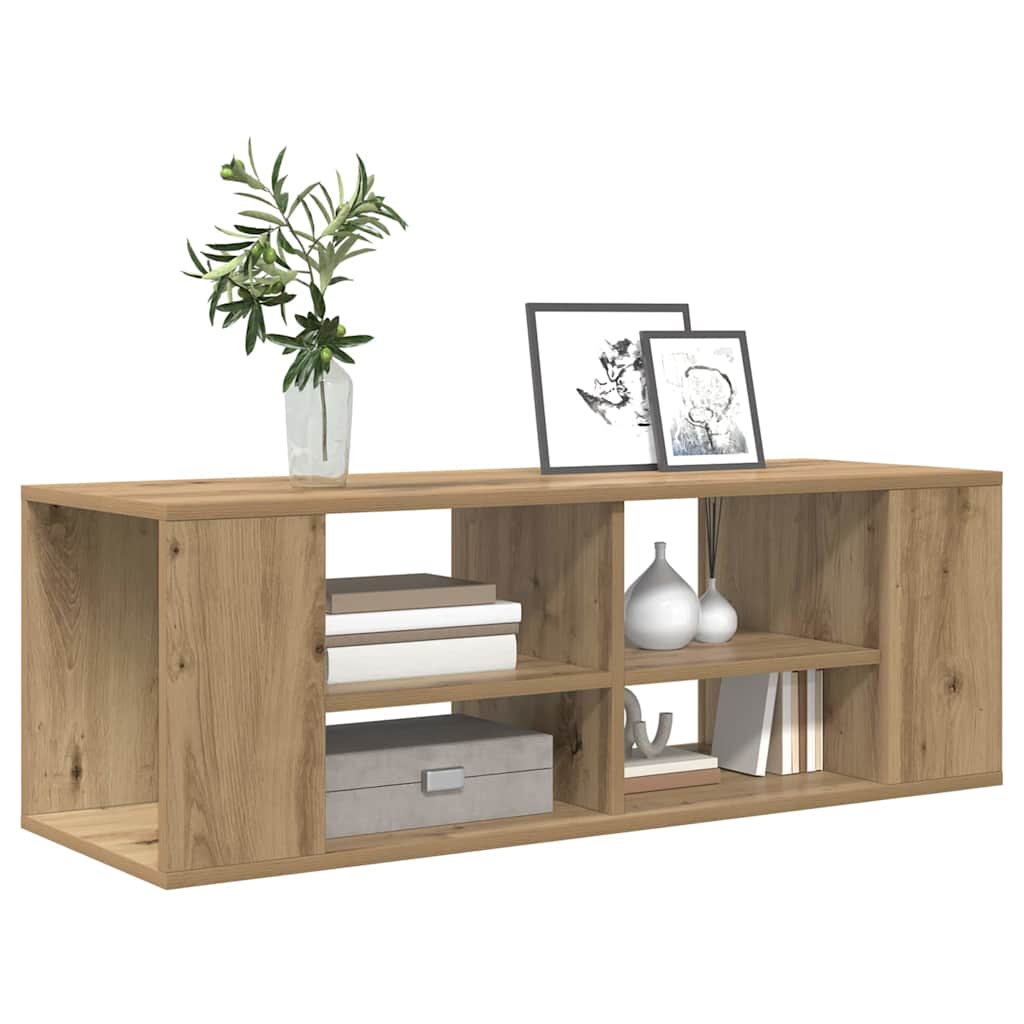 Wandmontierter TV Schrank Artisan-Eiche 102 x 35 x 35 cm