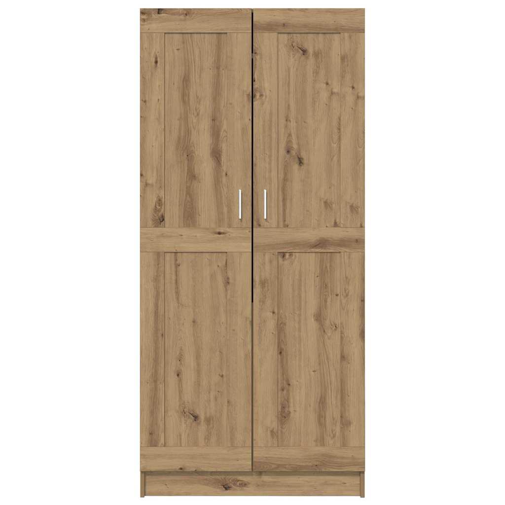 Kleiderschrank artisian oak 82,5 x 51,5 x 180 cm Holzwerkstoff
