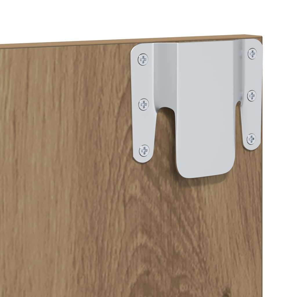 Wand TV Schrank Artisan-Eiche 120 x 23.5 x 90 cm Holzwerkstoff