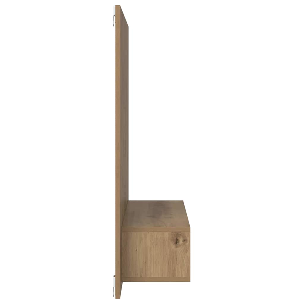Wand TV Schrank Artisan-Eiche 120 x 23.5 x 90 cm Holzwerkstoff