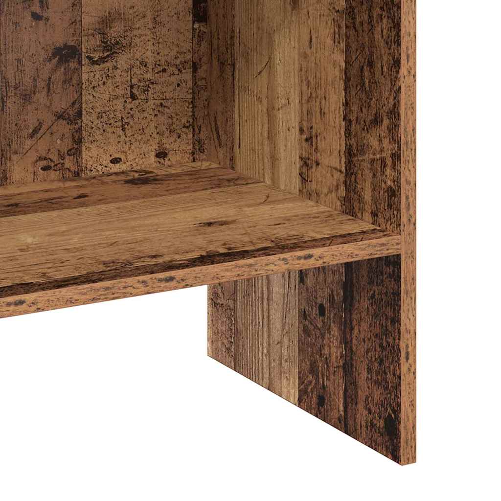 Bücherregal Altholz 40 x 35 x 180 cm Holzwerkstoff