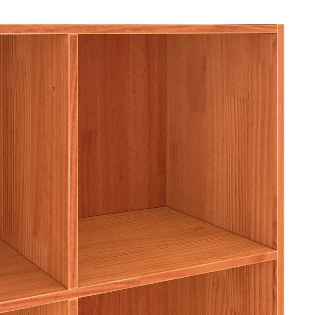 Bücherregal / Raumteiler Wachsbraun 104 x 33 x 110 cm