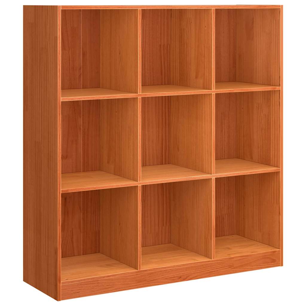 Bücherregal / Raumteiler Wachsbraun 104 x 33 x 110 cm