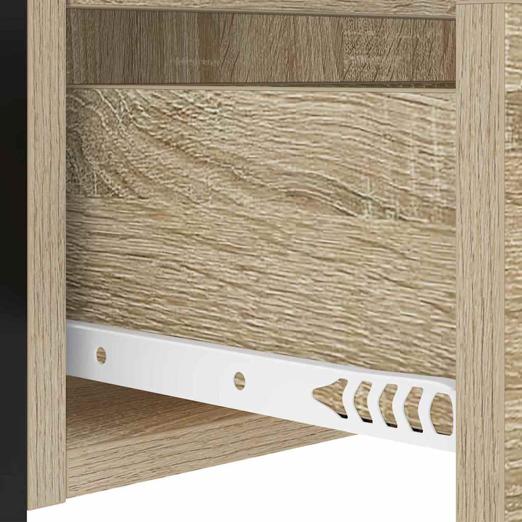 Nachttisch mit Ladestation 2 pcs Sonoma Eiche 40 x 31 x 60 cm