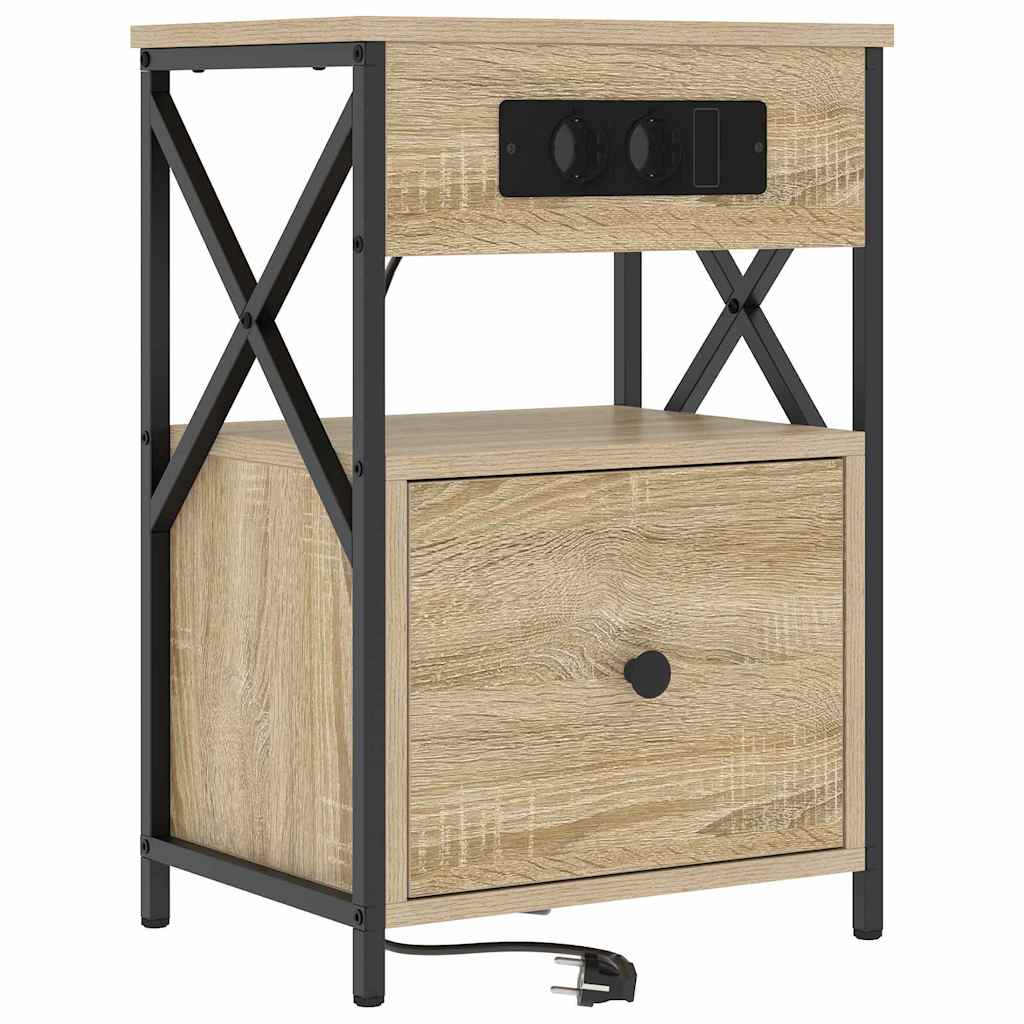 Nachttisch Sonoma Eiche 40 x 31 x 60 cm Holzwerkstoff