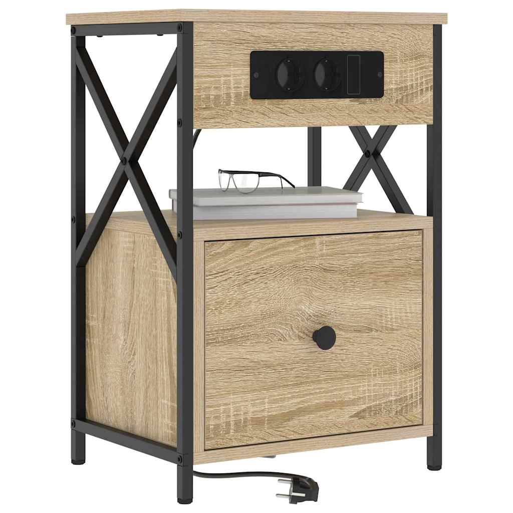 Nachttisch Sonoma Eiche 40 x 31 x 60 cm Holzwerkstoff