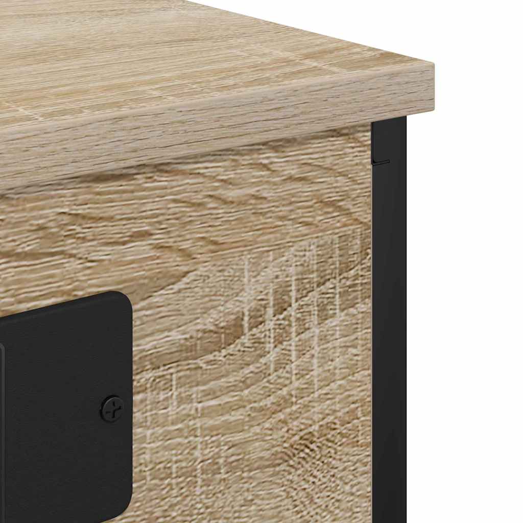Nachttisch 2 pcs Sonoma Eiche 41 x 31 x 51 cm Holzwerkstoff