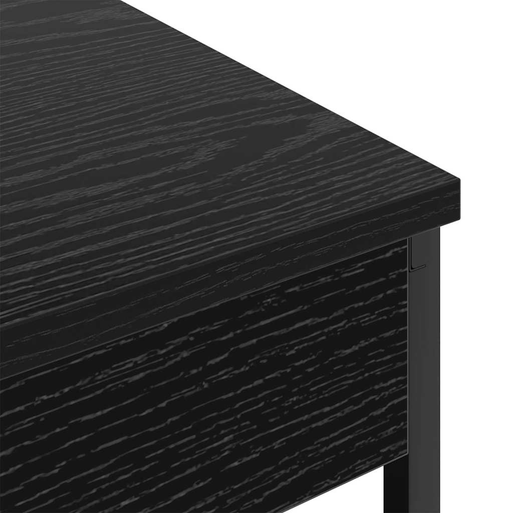 Nachttisch Schwarze Eiche Holzwerkstoff