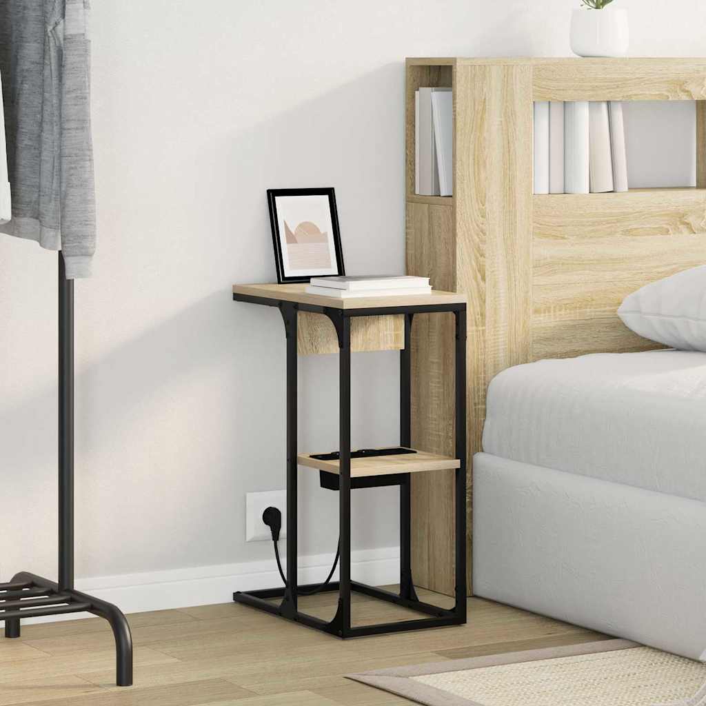 Nachttisch Sonoma Eiche 41,5 x 26 x 60,5 cm Holzwerkstoff