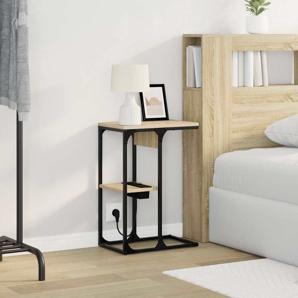 Nachttisch Sonoma Eiche 41,5 x 26 x 60,5 cm Holzwerkstoff