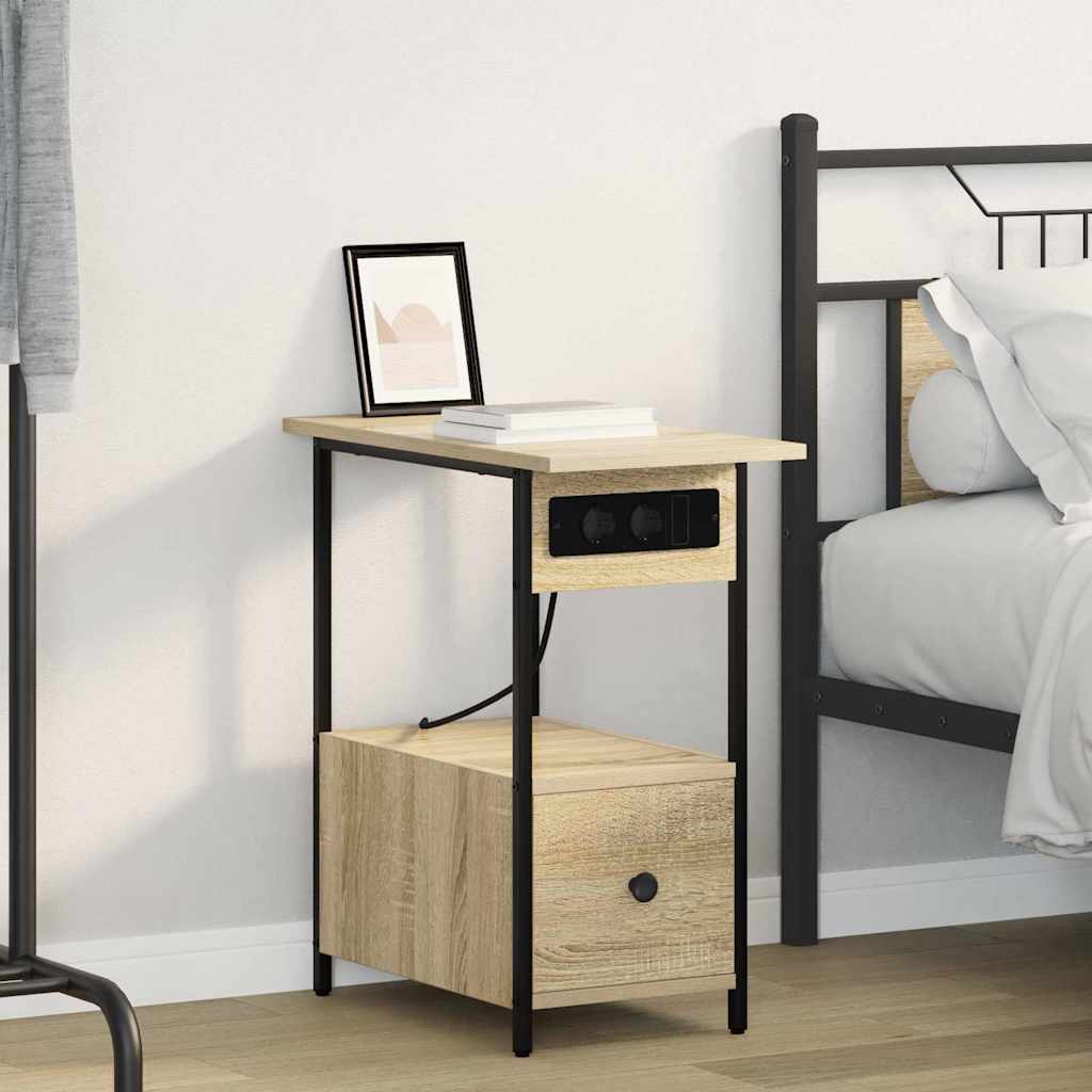 Nachttisch Sonoma Eiche 60 x 30 x 61 cm Holzwerkstoff
