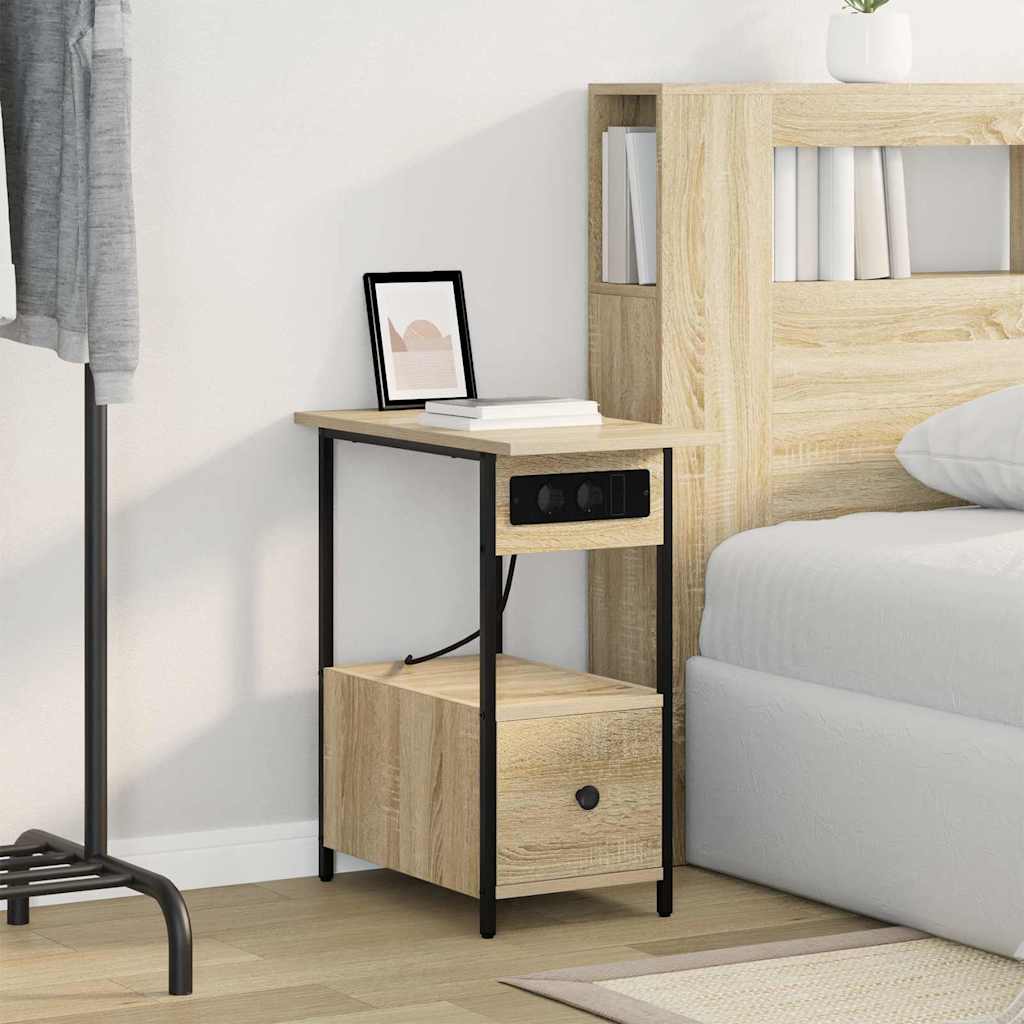 Nachttisch Sonoma Eiche 60 x 30 x 61 cm Holzwerkstoff