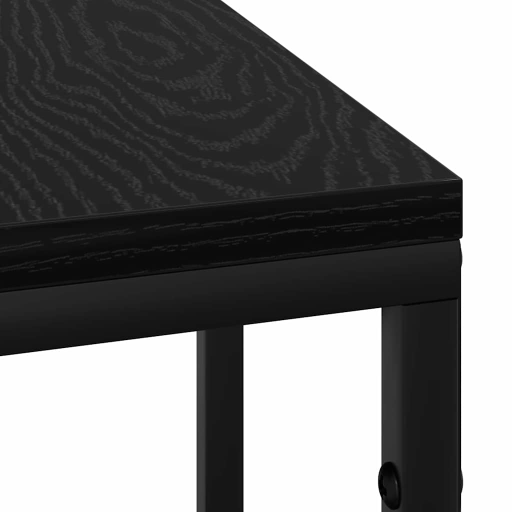 Nachttisch Schwarze Eiche 41,5 x 26 x 60,5 cm Holzwerkstoff