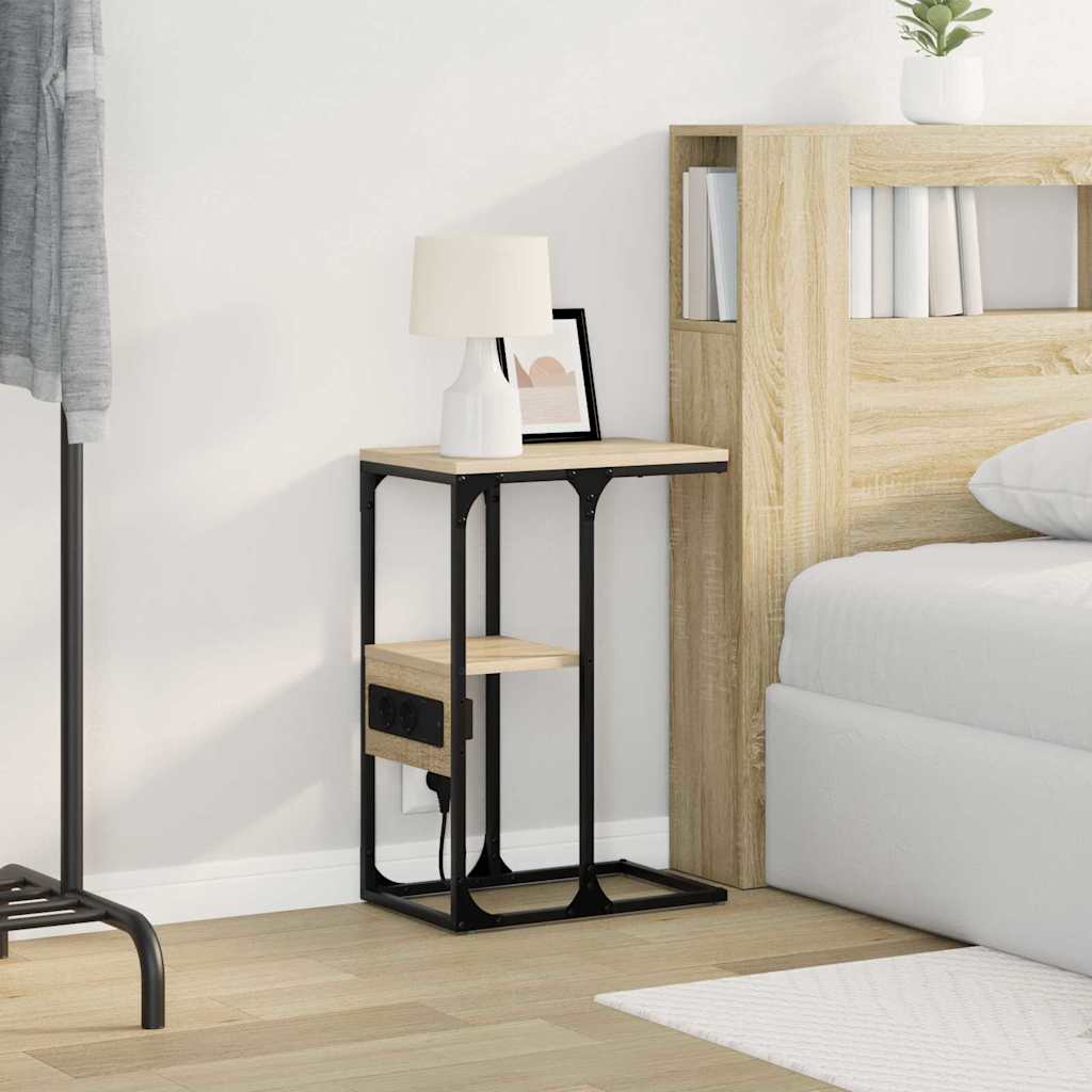 Nachttisch Sonoma Eiche 41,5 x 26 x 60,5 cm Holzwerkstoff